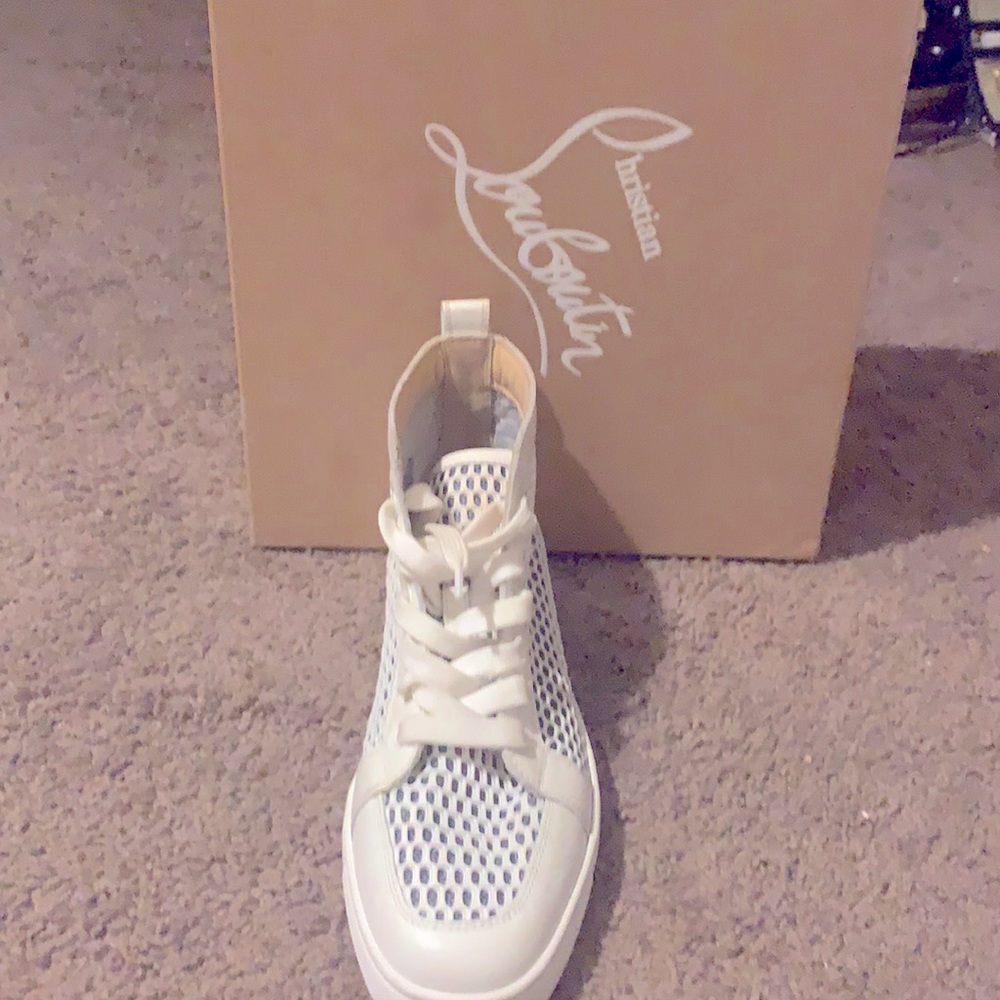 Christian Louboutin Ranty Flat Calf/Techno Tennis